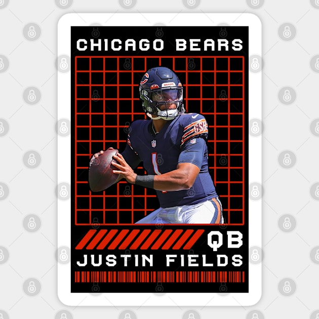 JUSTIN FIELDS - DE - CHICAGO BEARS Magnet by Mudahan Muncul 2022